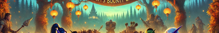 Feast & Fellowship: Pilgrim’s Bounty Transmog Showcase